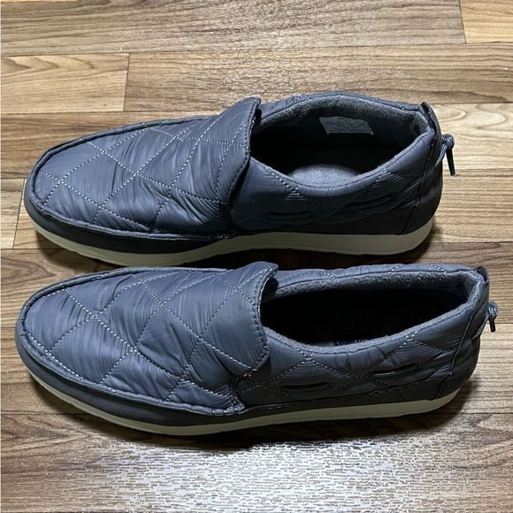 Sperry Men\'s Moc-Sider Nylon Loafers Quilted Slip-on Shoes Gray Size 11.5M‎ main image 4
